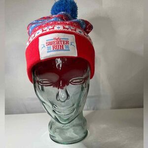 Ugly Sweater Run Winter Beanie‎ Pom Pom Hat